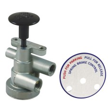 Auto Shut Off Spring Brake Hand Control Valve - Suit Sealco